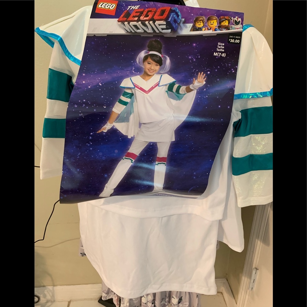 LEGO 2MOVIE SWEET MAYHEM COSTUME SZ 7-8